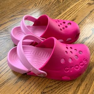 Brand new pink crocs!